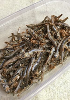 カリカリ小魚♡みんなの健康おやつ-レシピのメイン写真
