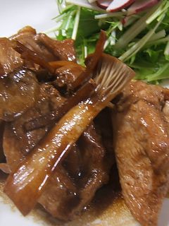 鶏胸肉のしょうが焼き-レシピのメイン写真
