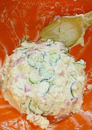 チーズ入りポテサラ-レシピのメイン写真