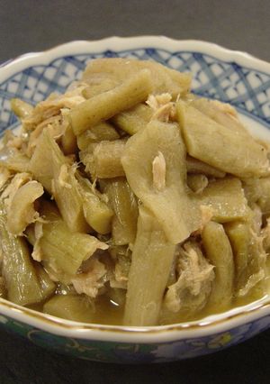 だしが染み込む！わりなとツナの煮物-レシピのメイン写真