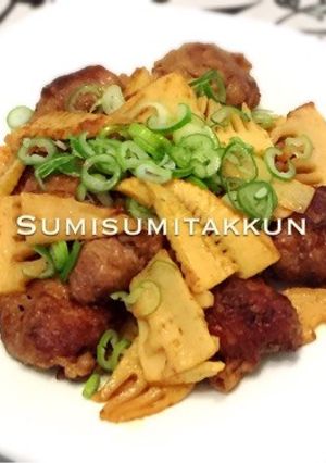 たけのこと牛肉団子のカレー炒め☆-レシピのメイン写真