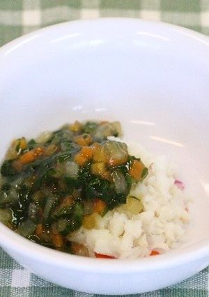 離乳食７か月～魚のあんかけ-レシピのメイン写真