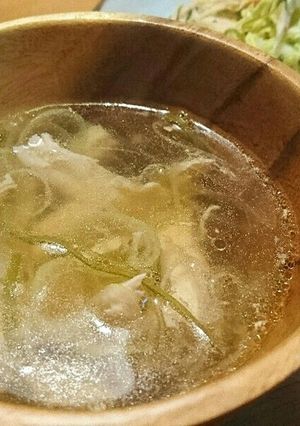 ちょーーーー簡単鳥スープ(笑)-レシピのメイン写真