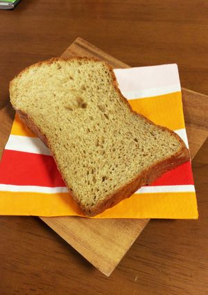 ふすま粉と大豆粉で低糖質食パン☆配合変え-レシピのメイン写真