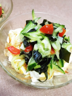 【簡単】コロコロ豆腐のさっぱりサラダ-レシピのメイン写真
