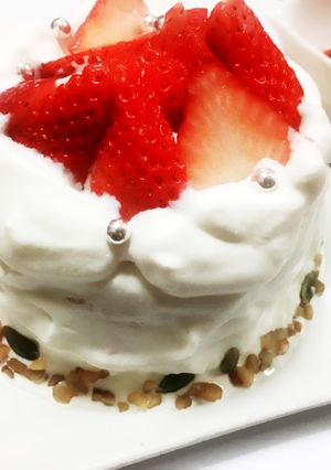 苺ショートケーキ~ソース添え~-レシピのメイン写真