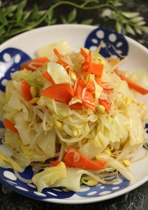 簡単！ラーメンのための野菜炒め-レシピのメイン写真