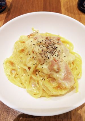 カルボナーラ-レシピのメイン写真