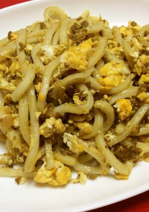 焼うどんbyわが家のカレーそぼろ-レシピのメイン写真