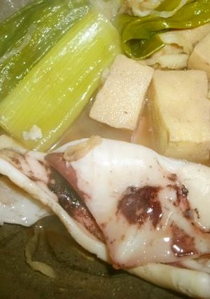 簡単!!イカと高野豆腐の煮物-レシピのメイン写真