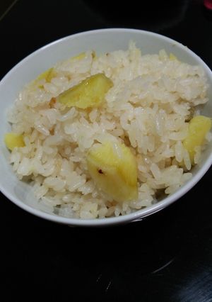 初心者向け！さつまいも炊き込みご飯-レシピのメイン写真