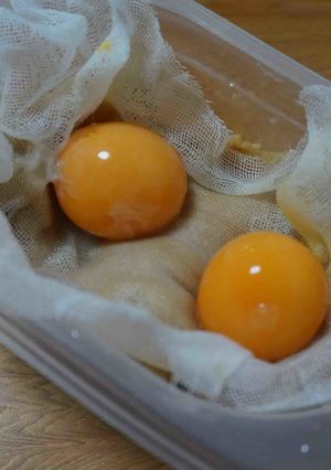 冷凍たまごの味噌漬け-レシピのメイン写真
