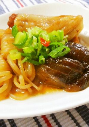 豚トロの煮物-レシピのメイン写真