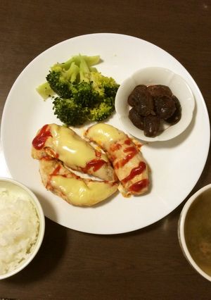 ひとり暮らしを始めた君に ささみチーズ焼-レシピのメイン写真