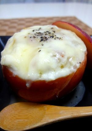 焼きリンゴグラタン♪-レシピのメイン写真