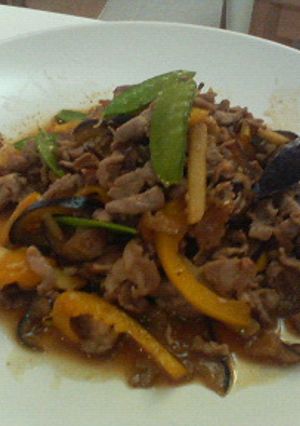 豚肉となすとピーマンの甘酢いため-レシピのメイン写真