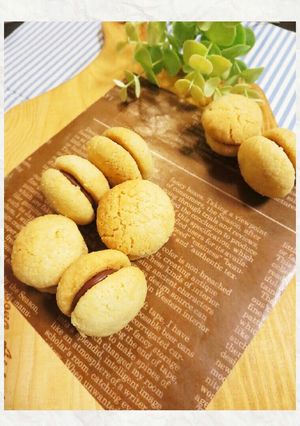 チョコサンド☆アーモンドクッキー-レシピのメイン写真