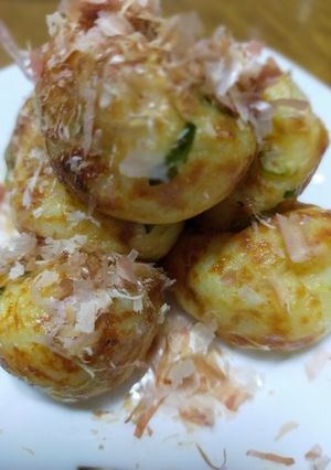 ソースなしでも美味しいタコヤキ☆チーズ味-レシピのメイン写真