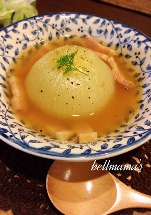 炊飯器de簡単！まるごとオニオンスープ-レシピのメイン写真