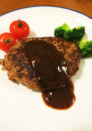 簡単糖質オフ！パン粉なしMECハンバーグ-レシピのメイン写真