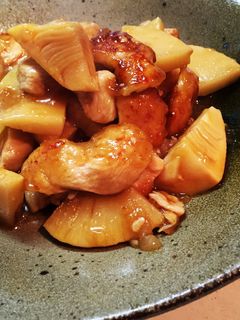 筍と竜田揚げのさっと煮-レシピのメイン写真