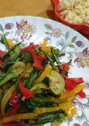 簡単★野菜のチーズ炒め♪-レシピのメイン写真