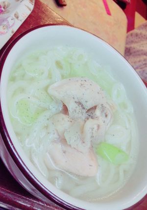 塩鶏うどん-レシピのメイン写真