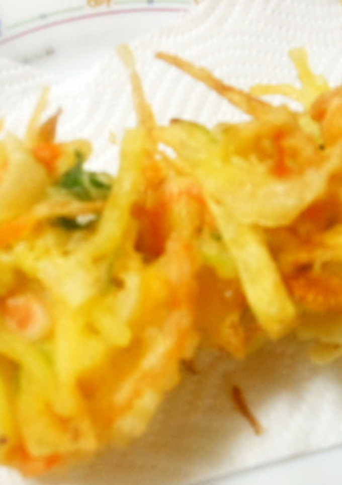 桜エビのかき揚げ　簡単　私流-レシピのメイン写真