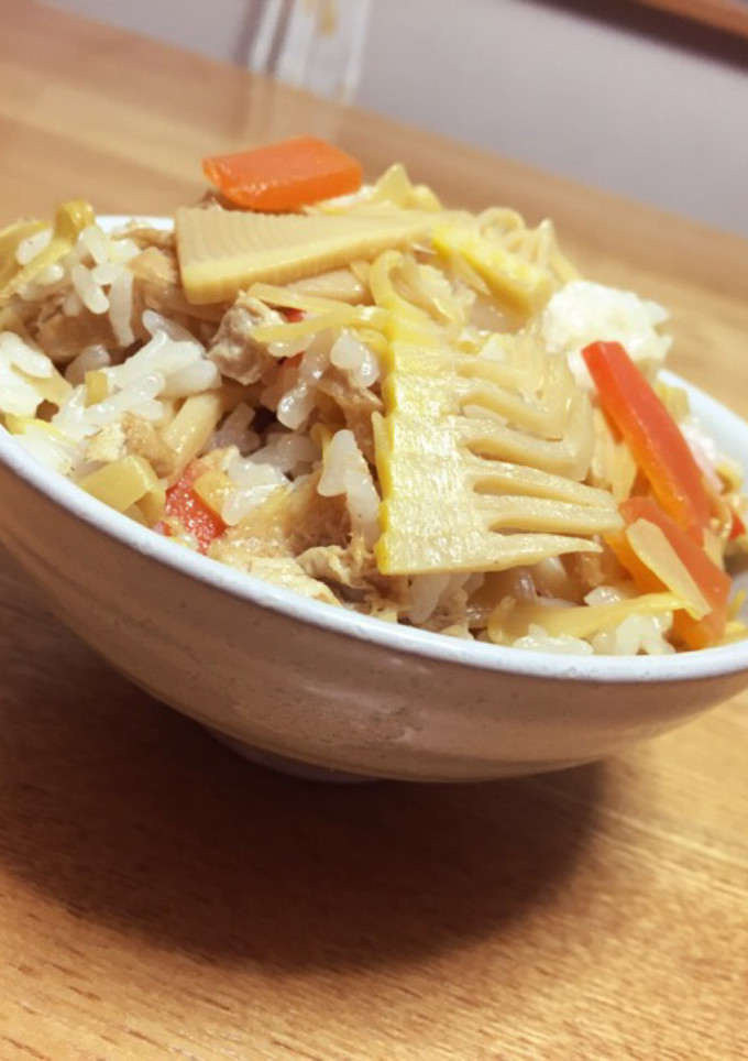 我が家の絶品たけのこ☆混ぜ混ぜご飯-レシピのメイン写真