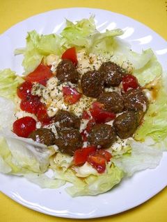 レンジで簡単!ミートボールdeイタリアン-レシピのメイン写真