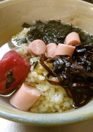 最速の一杯の茶漬け-レシピのメイン写真