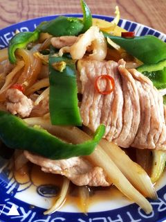豚肉とピーマンのピリ辛炒め-レシピのメイン写真