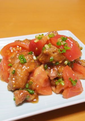 トマトで♪酢鶏♪-レシピのメイン写真