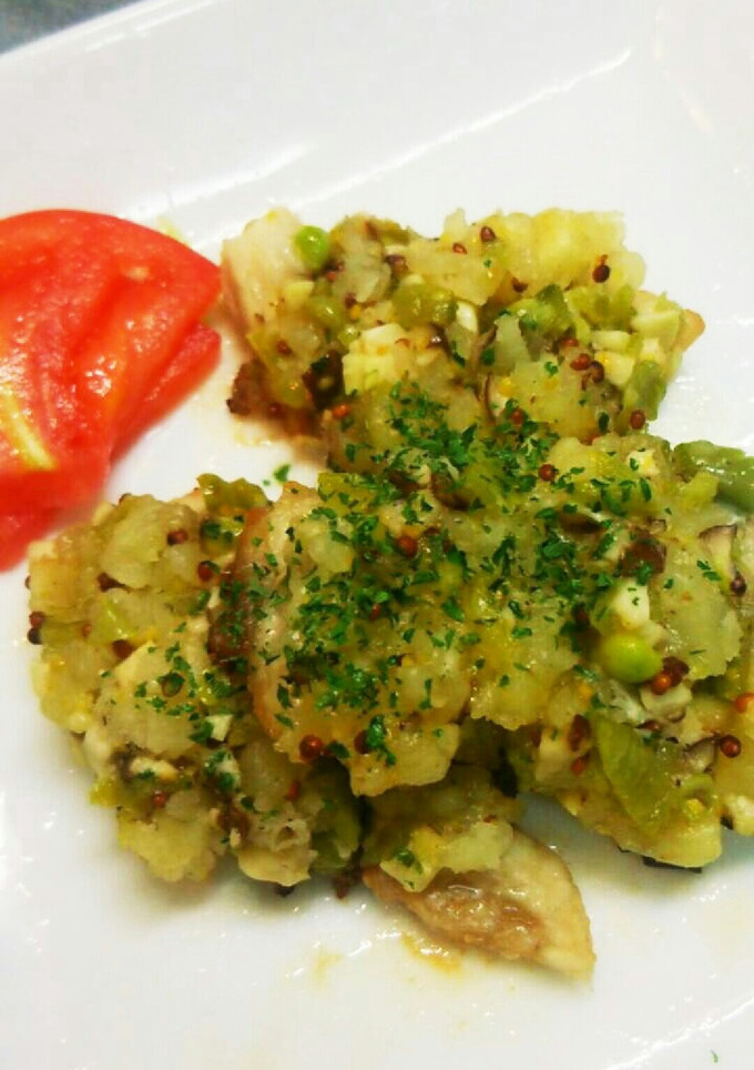かんたん♡鶏ささみのじゃがマヨ焼き-レシピのメイン写真
