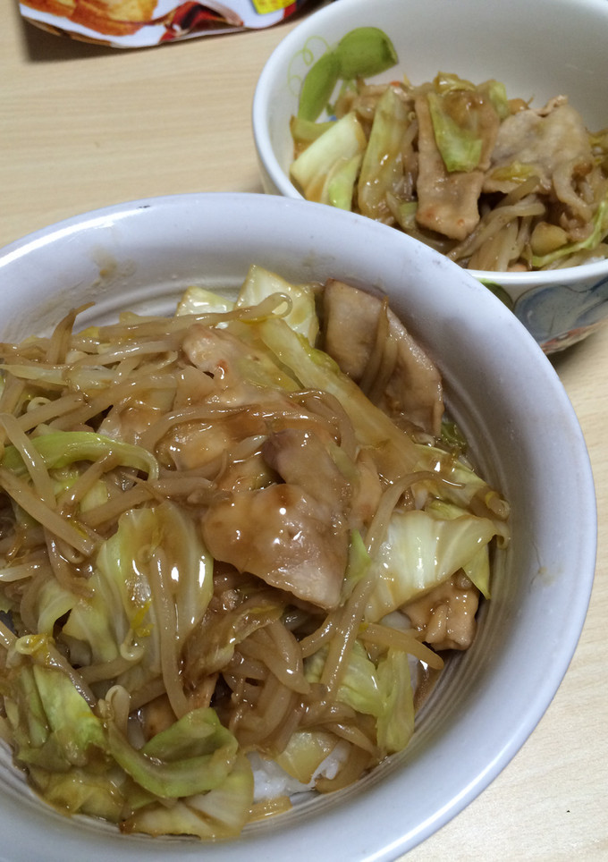 余ったすき焼きのタレで簡単あんかけ丼-レシピのメイン写真