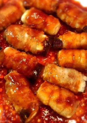 洋風!茄子とチーズの豚肉巻き-レシピのメイン写真