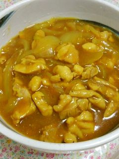 直ぐできる*和風カレー丼*お蕎麦屋さん風-レシピのメイン写真