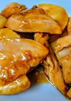 筍と鶏胸肉のこってり煮-レシピのメイン写真
