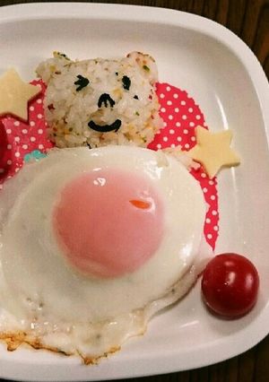 幼児の朝食❣かわいいクマの朝ごはん♡-レシピのメイン写真