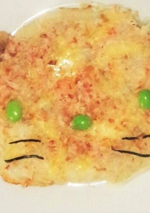 ふわふわ毛並みの動物お好み焼き-レシピのメイン写真