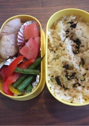 ダイエット弁当4月14日-レシピのメイン写真