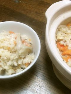 土鍋で炊き込みご飯-レシピのメイン写真