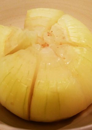 まるごと玉ねぎのレンジ蒸し♪-レシピのメイン写真