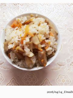 簡単筍ご飯-レシピのメイン写真