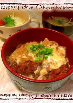 ♡卵ふんわりトロトロカツ丼♡-レシピのメイン写真