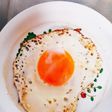 簡単すぎた☆黄身が真ん中にくる目玉焼き