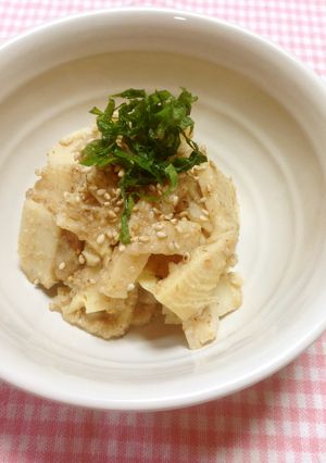 たけのこのごま味噌和え-レシピのメイン写真