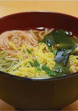 病気予防も期待『ルチンたっぷり2色そば』-レシピのメイン写真