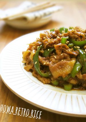 ご飯が進む‼豚ピーマンのにんにく醤油炒め-レシピのメイン写真