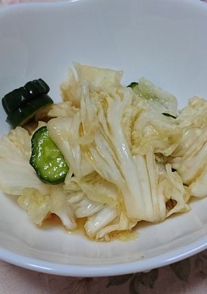 うめこんぶ茶で超簡単つけもの☆-レシピのメイン写真